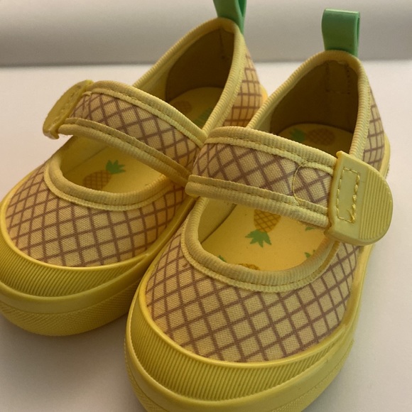 COPY - Mini Melissa size 6 toddler girls Yellow and 🍍 pineapples print baby Jan… - Picture 3 of 10